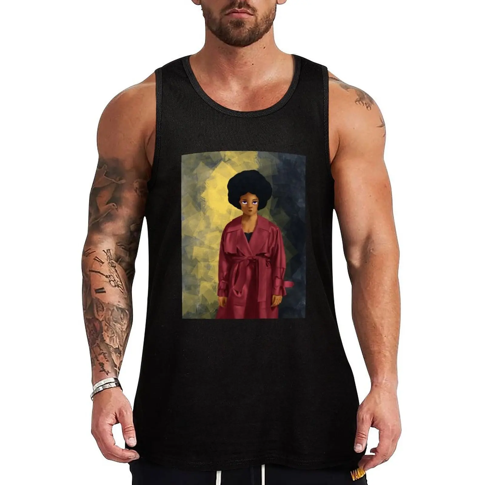 

what are you lookin' at Tank Top clothes for men summer men clothings T-shirt Men's gym