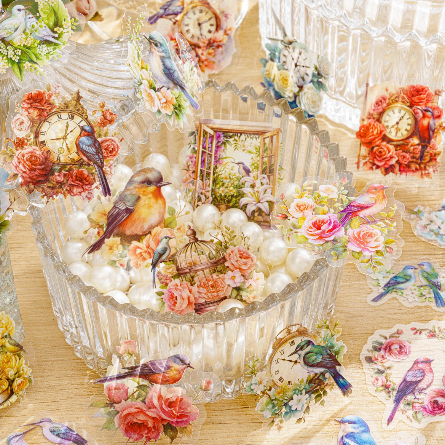 8Packs/Lot Bos Ranch Serie Retro Papieren Bericht Huisdier Sticker