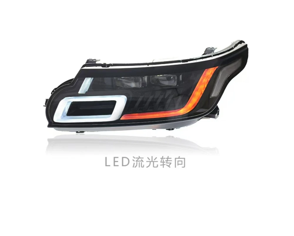 Car Headlights For Range Rover Sport 2014-2017 LED Car Lamps Daytime Running Lights Dynamic Turn Signals Car Accessories