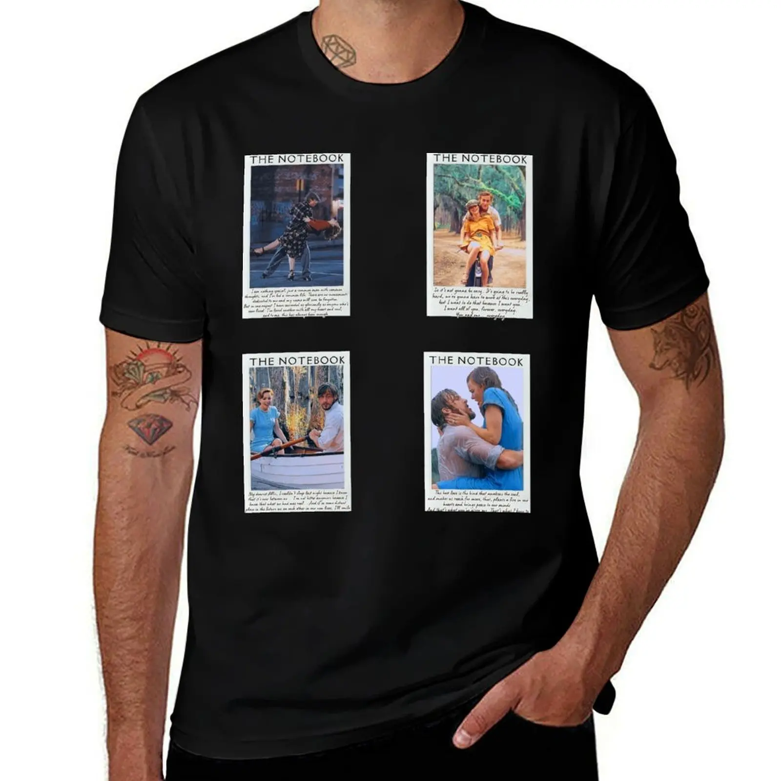 

The Notebook Sticker Set / T Shirt T-Shirt Aesthetic clothing anime t shirts anime tshirt men graphic t shirts