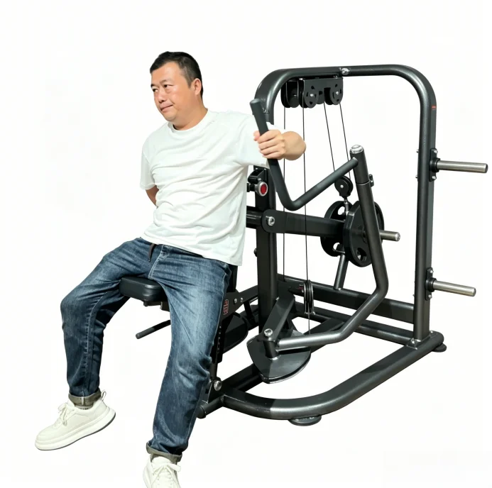 Heavy-duty Steel Fitness Equipment with Safety and Adjustability for Upper Chest Back Arms Shoulder Workouts