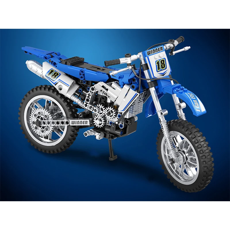 

474 шт. Mountain Bug1:6 City Track мотоцикл Ретро модель мотоцикла украшение игрушка подарок для детей и взрослых строительные блоки