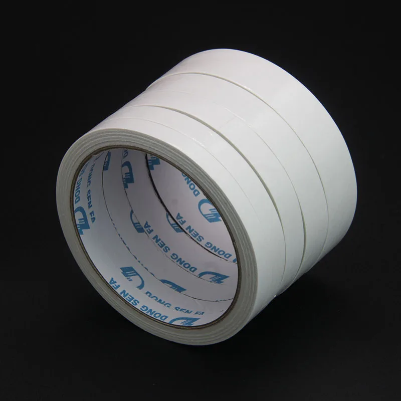 Oil Adhesive Double Sided Tape Super Strong Double Faced Powerful Hand Tearing Adhesive Tape For Home Office Supplies 1Roll 10M