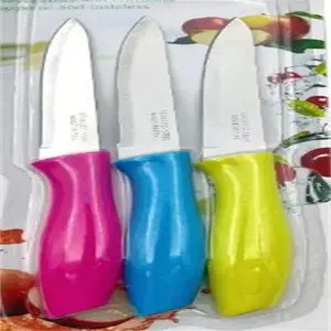 سكاكين تقشير كلاسيكية بحافة مستقيمة ، ستانلس ستيل ، نقطة رمح ، 3 قطع أعلى 8 مبيعات سكاكين الجيب براوننج - رقم 1