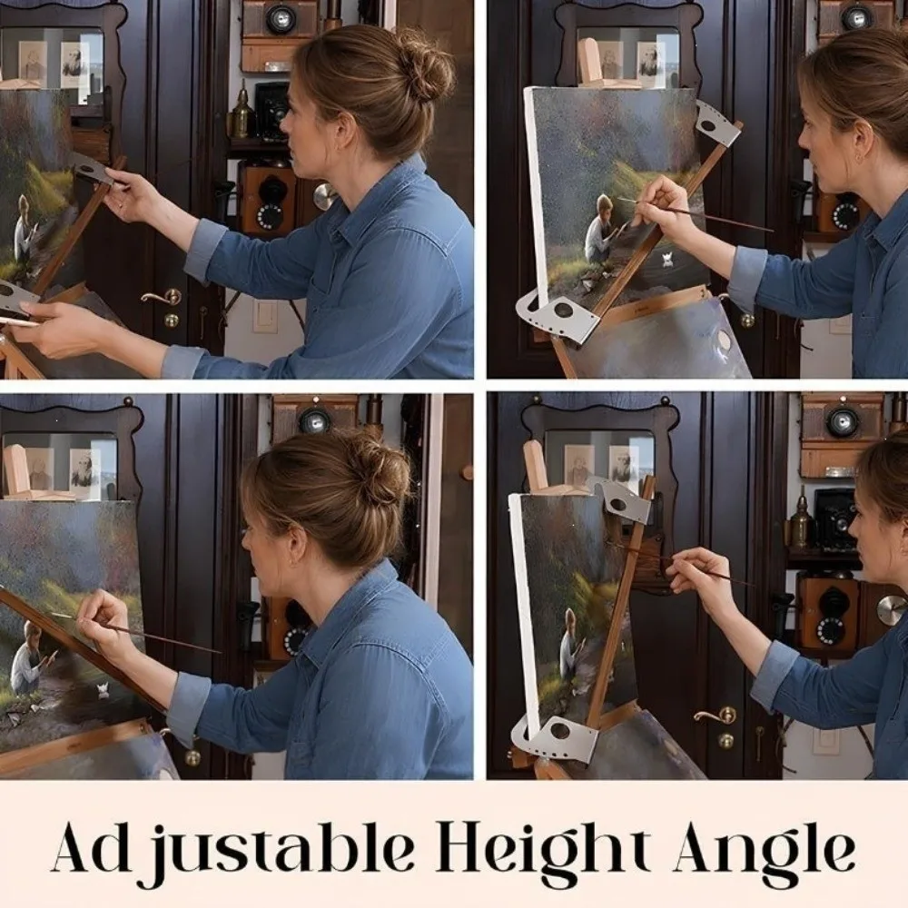 New Adjustable Easel Hand Rest Support Bar Self-Locking Gravity Design Hand Stabilizer Stable Support Support Mahlstick Painting