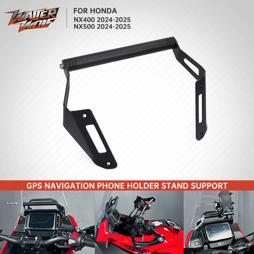 

2025 NX500 NX400 GPS Navigation Mobile Phone Holder Bracket For Honda NX 400 500 2024 Recorders Support Stand 22mm Extension Bar