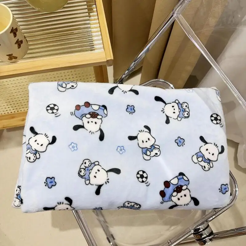

Sanrios Cartoon Cloak Hello Kittys Lunch Break Cape Shawl Nap Casual Blanket Fashion Comfort Simple Print Home High End Gifts