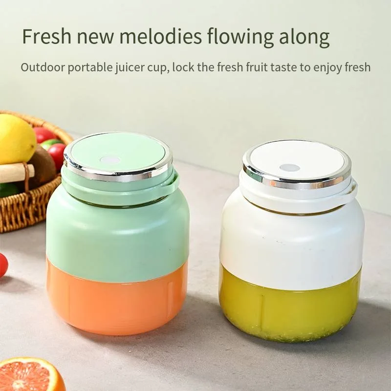 New Convenient Electric Juicer Juicing Cup Ton Cup Portable Rechargeable Multifunctional Home Smart Fruit Cup Juicer