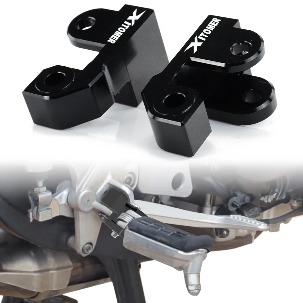 

Motorcycle Passenger Foot Peg Lowering kit Fit For Honda VFR 800 X Crossrunner 2016 VFR800X Foot Peg Lowering Brackets