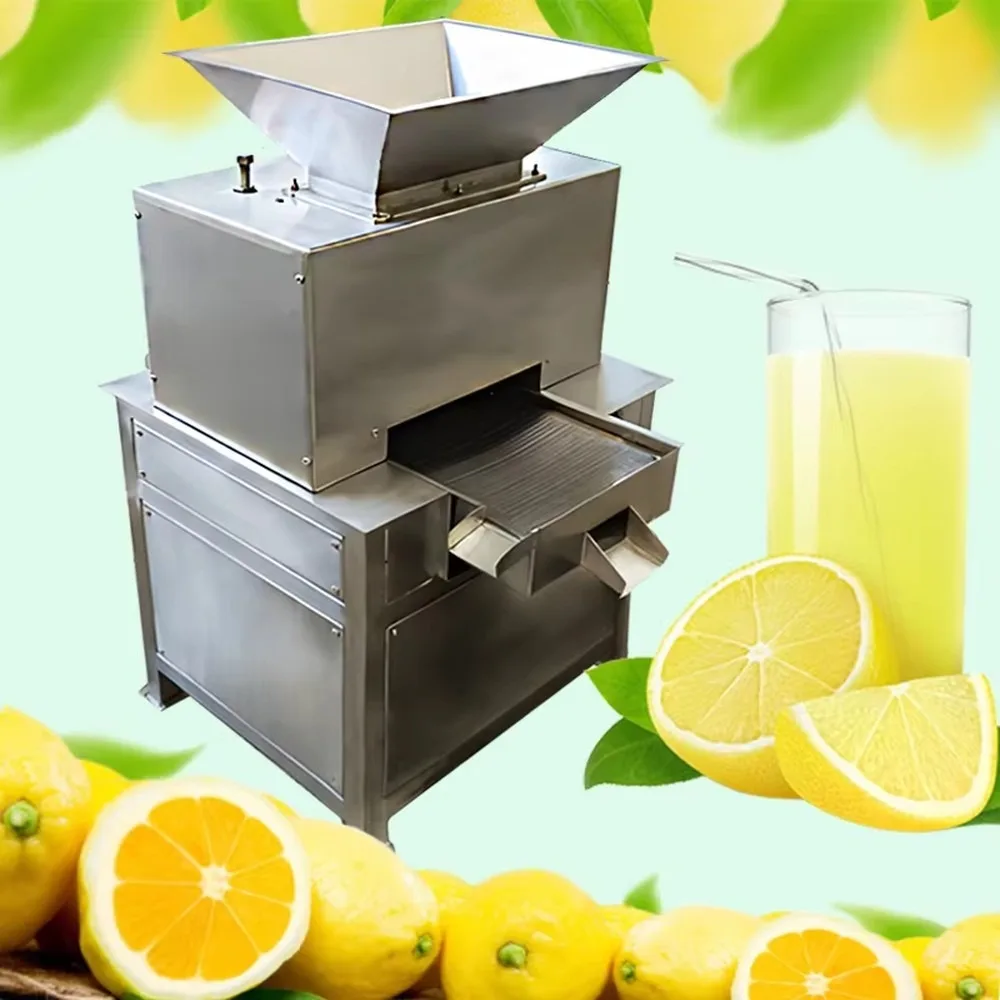 Commercial Automatic Cold Press Juicer 304 Stainless Steel Double Roller Slow Masticating Extractor for Industrial