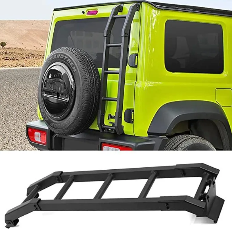 

Protective Frames for Suzuki Jimny JB74 Car Rear Door Tailgate Ladder for Suzuki Jimny 2019 2020 2021 2022 Exterior Accessories