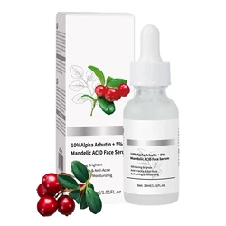 30ml 10%Alpha+5%Mandelic ACID Face Skin Brightening Whitening Essence Liquid Anti-Acne Face Essence