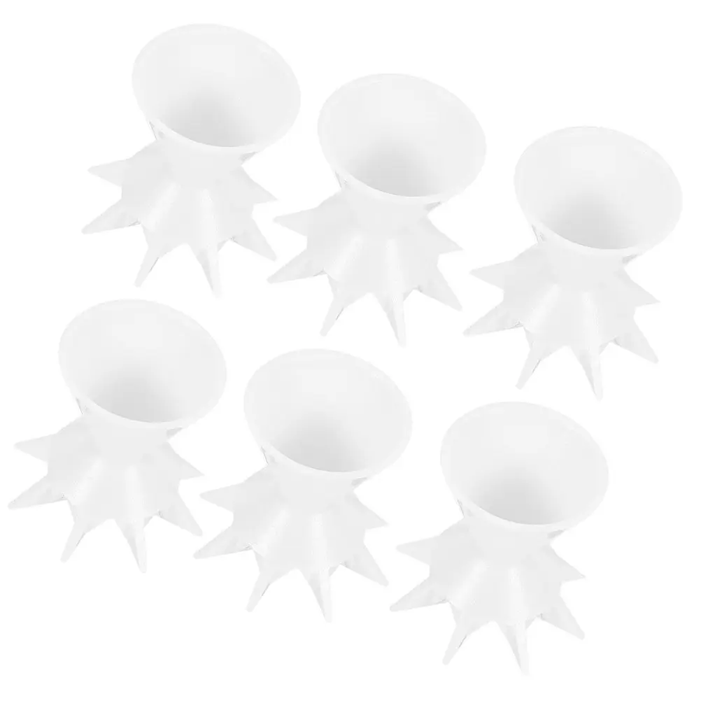 6Pcs Silicone Paint Pouring Cups Painting Funnel Cup for Artists Students Beginners Fluid Art Painting Accessories