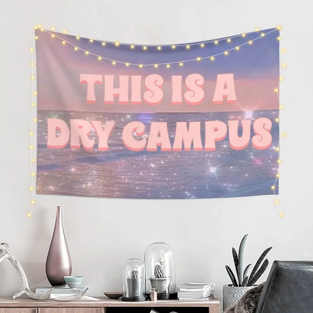 this is a dry campus Tapestry Home Decoration Accessories Room Decorations Aesthetics Wall Coverings Tapestry