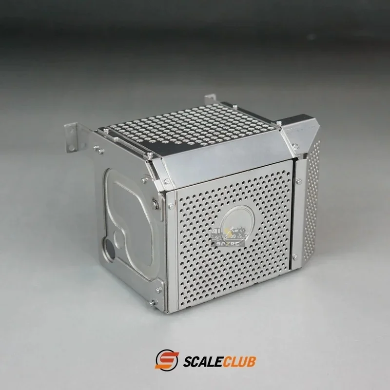 Scaleclub Model For Mercedes Benz Tractor Mud Head Euro 5 Exhaust For Tamiya  Lesu Rc Truck Trailer Tipper