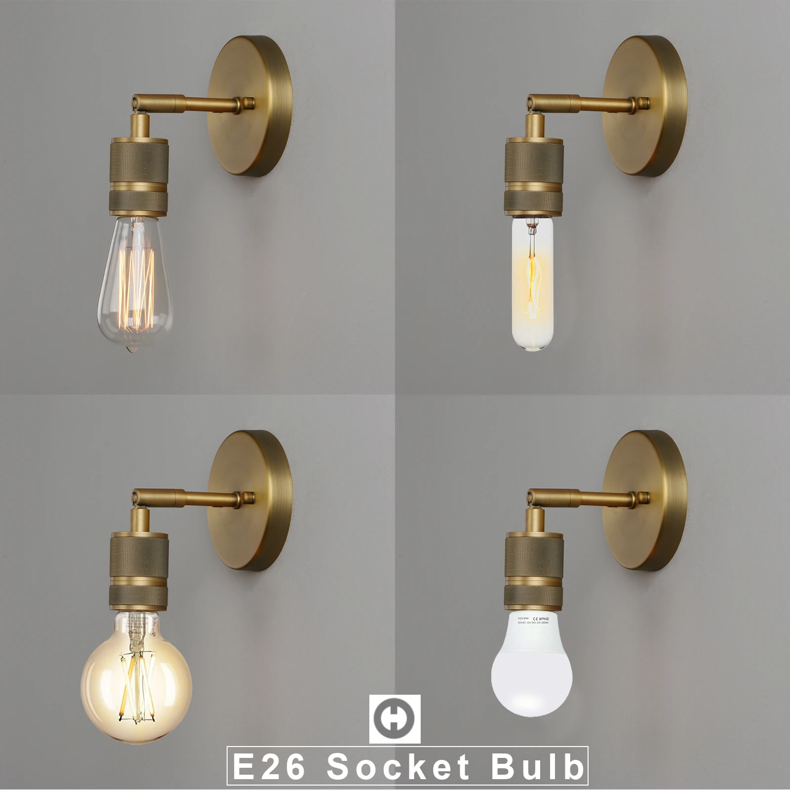 Imagem -04 - Antique Brass Finished Wall Sconce 1-luz Conjunto de Quarto Corredor Banheiro Sala de Estar