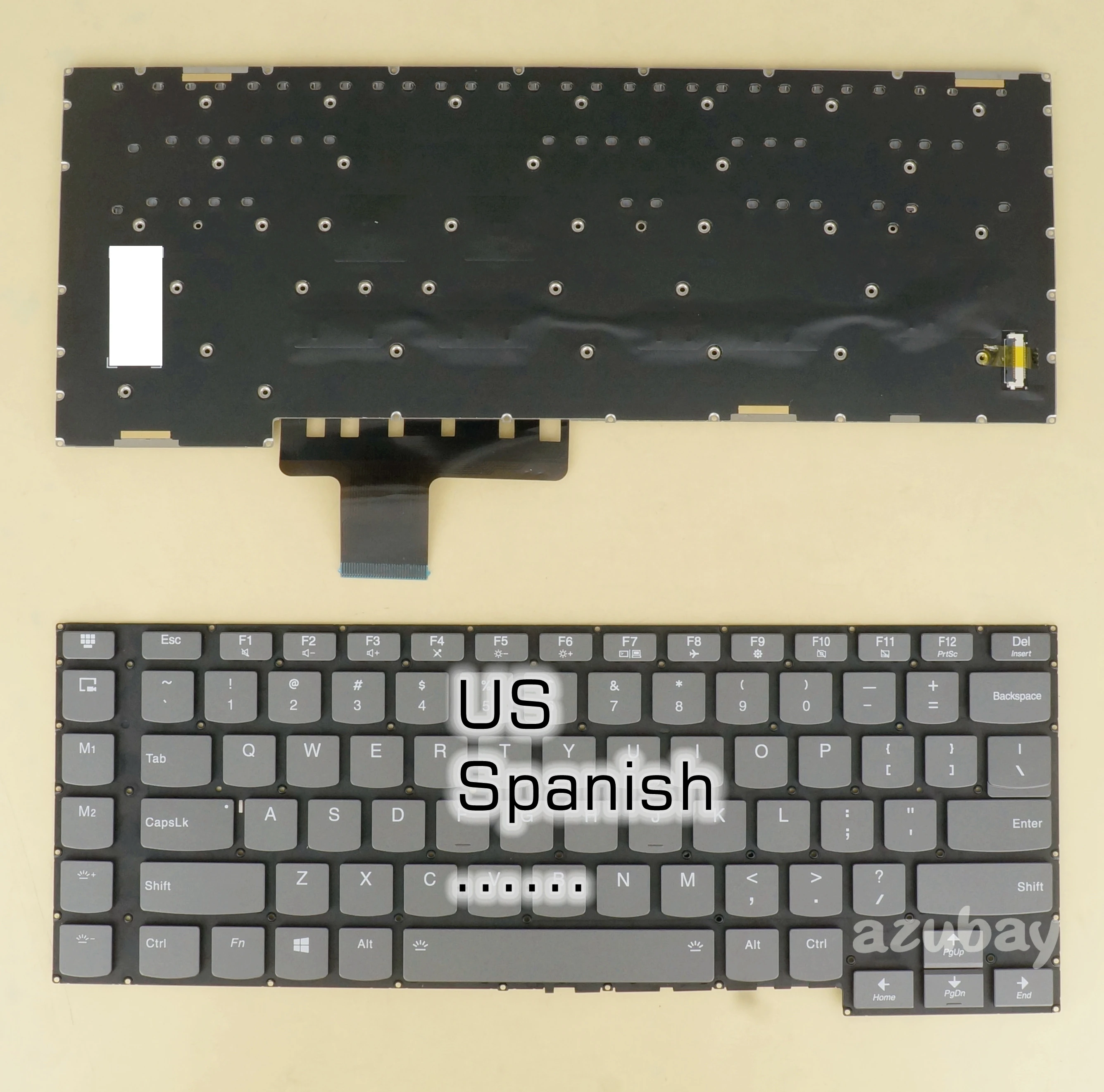 

US Spanish Keyboard For Lenovo Legion Y730-15ich Y740-15ICHg Y740-15IRH Y740-15IRHg SN20Q99735 PD4Y SN20Q99703 RGB Backlit