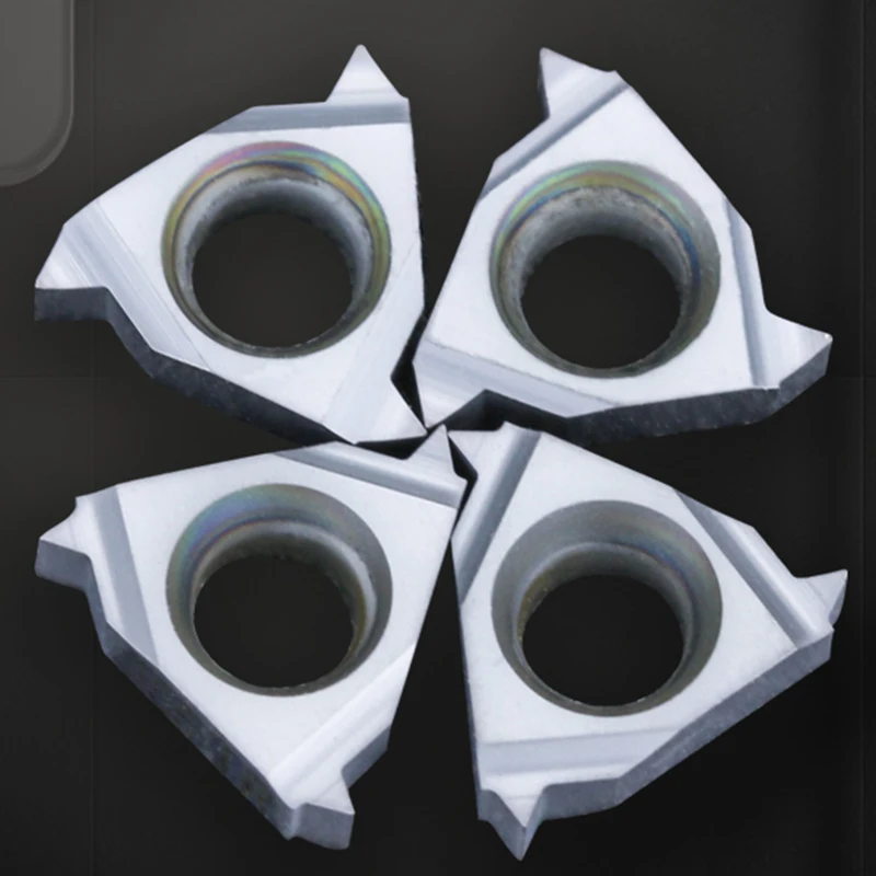 KaKarot-inserto de rosca de carburo de paso, 6ir, 0,5/0,75/1,0/1,25/1,5/1,75, ISO, A55, A60, SNR, CNC, acero de torno