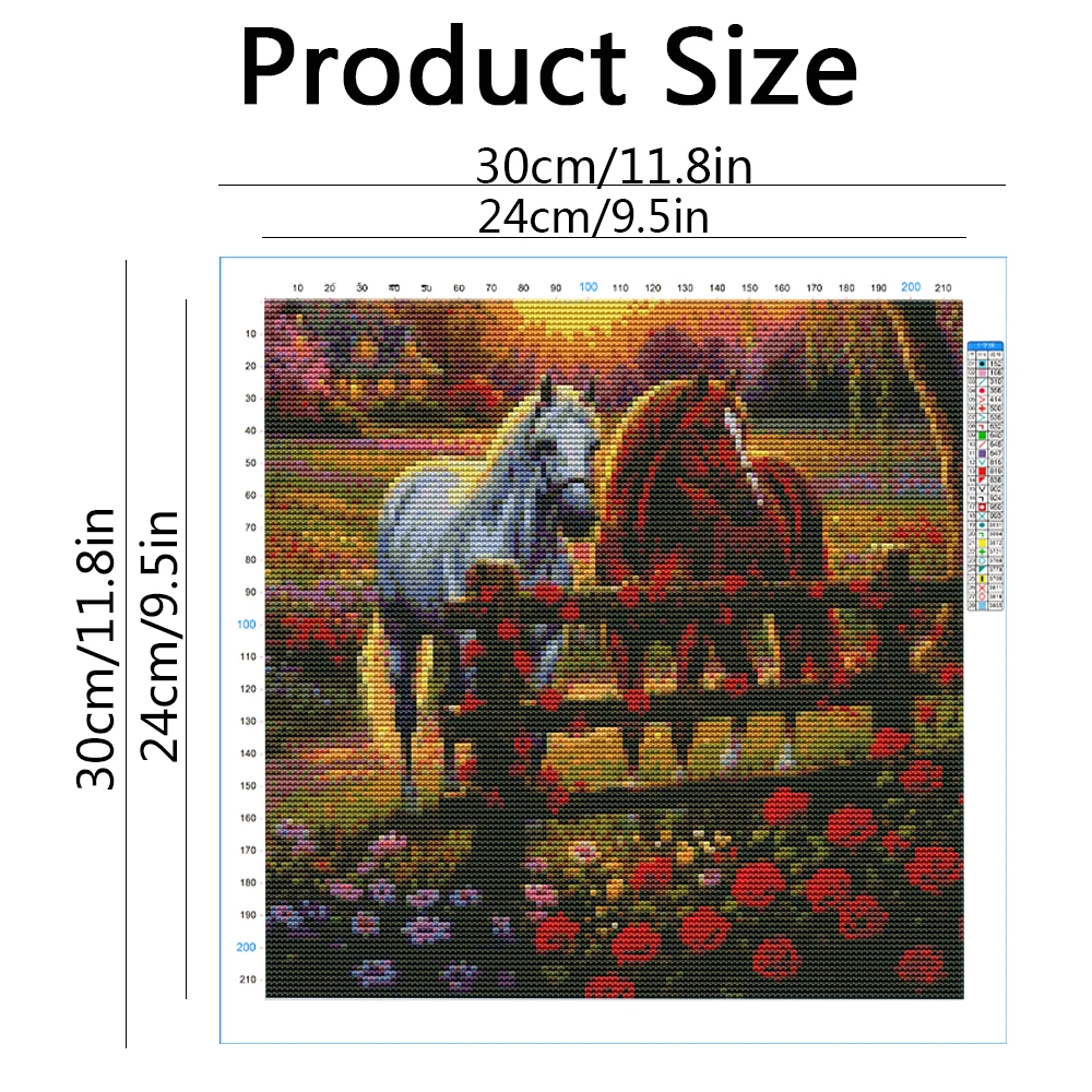 Zestaw do haftu krzyżykowego M – Embroidery Rose Stitch recenzja i cena