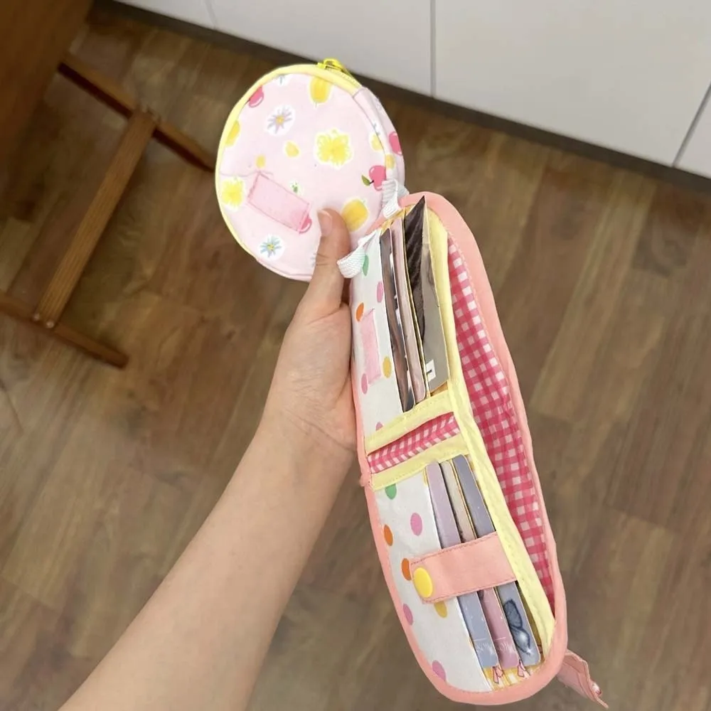 Cartoon Animal Dopamine Coin Purse PVC Large Capacity Small Makeup Lipstick Bag Jewelry Packing Pouch Printed