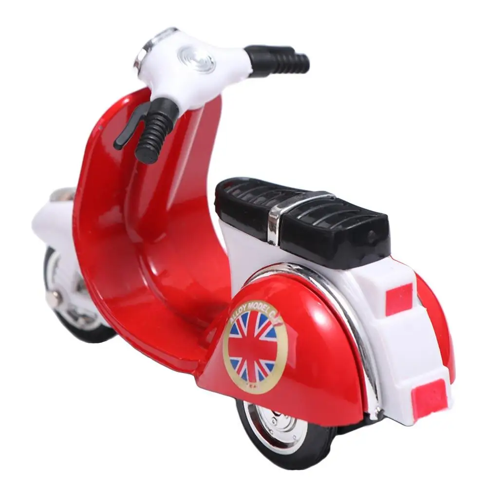 Pull-Back Motorrad Modell Druckguss Miniatur Mini Motorrad Trägheit Fahrzeug Spielzeug Simulation Motorrad Spielzeug Freund Kinder