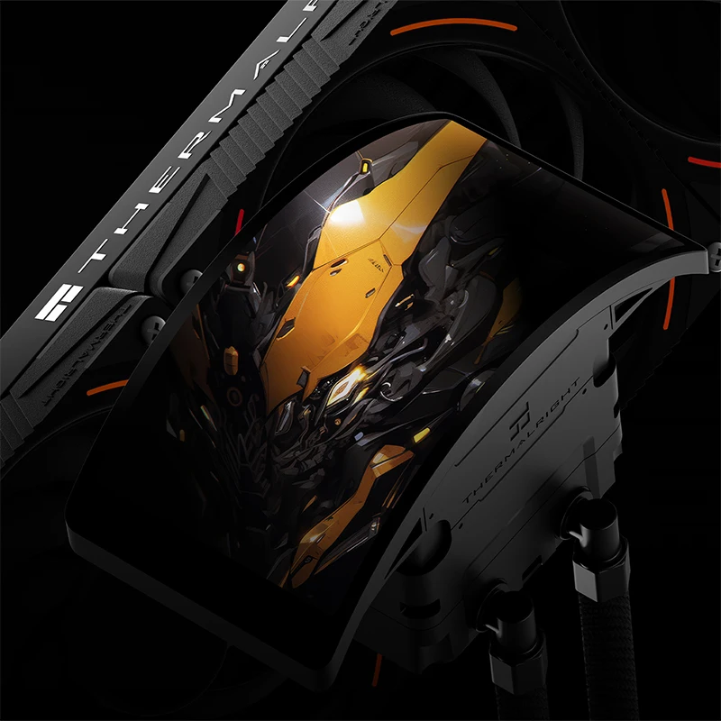 Thermalright RAINBOW VISION 360 TURBO الكل في واحد 360 مم تبريد المياه 6.67 بوصة شاشة OLED عين عارية رؤية ثلاثية الأبعاد تدعم LGA1851 #5