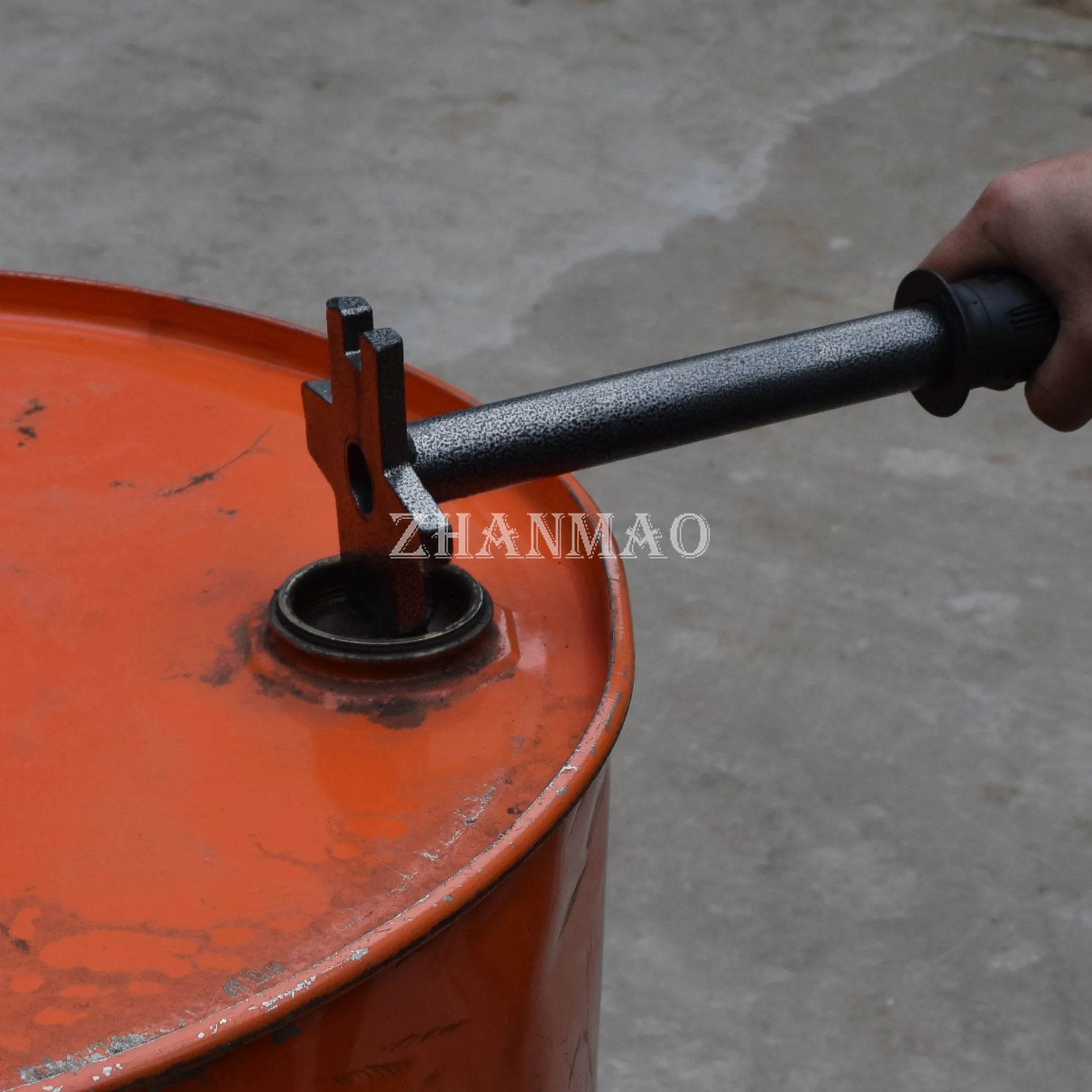 Long Handle Steel Drum Cap Wrench Opener Multifunctional Plastic Metal Bucket Tool