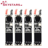 Skystars Talon 40A Slim Blheli_32 128K MCU 3-6S Brushless ESC for QAV 170-330 RC  For FPV Racer RC Models Accesseries Good Parts