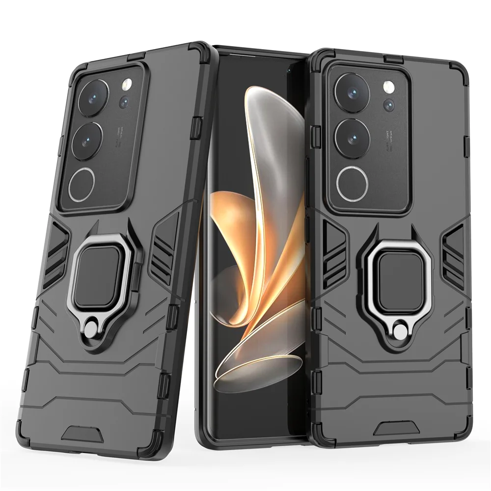 For Vivo V29 5G Full Shockproof Armor Case For Vivo V29 5G V 29 VivoV29 Magnetic Ring Back Cover Protective Phone Coque