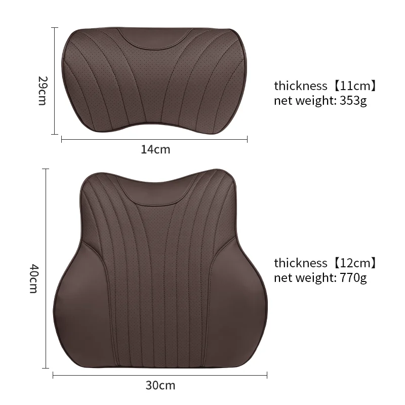 

Comfortable And Soft Car Seat Neck Pillow For Maserati GranTurismo/Cabrio Quattroporte Levante Grecale Ghibli MC20 MCXtrema