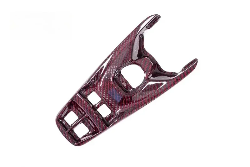 Red Dry Carbon Fiber 2015-2019 F488 GTB & Spider  Center Console Base Panel for F488 GTB & Spider