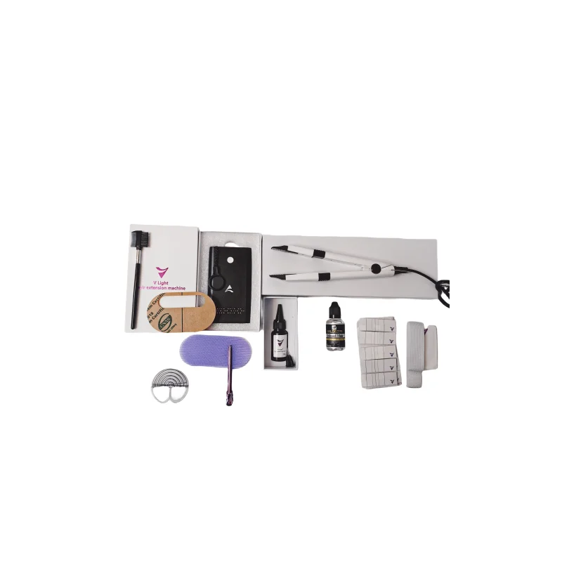 Vendita calda nel 2025! Il miglior strumento Traceless per l'estensione dei capelli con nastro, l'estensione dei capelli con luce a V