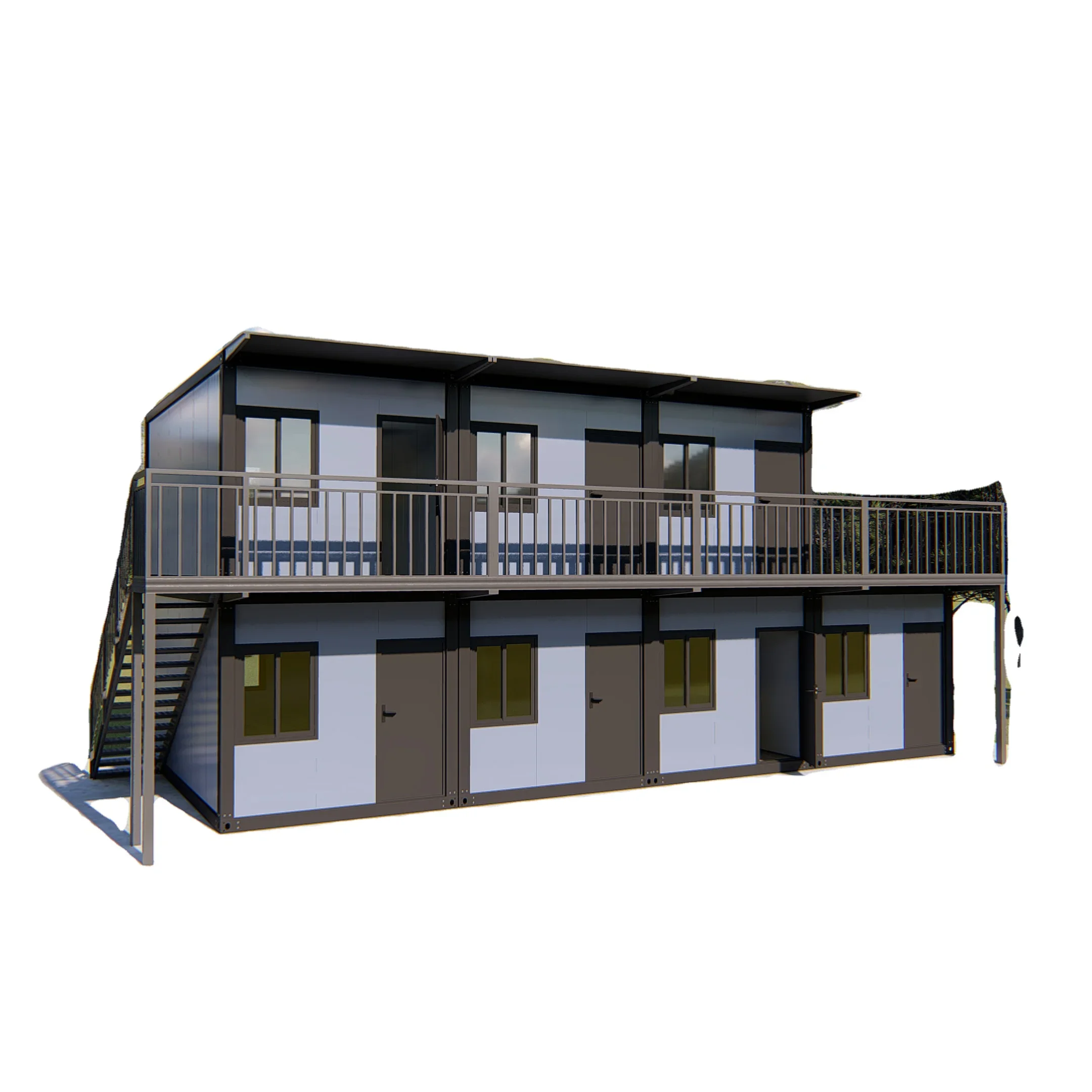 Detachable Flat Pack Modular Homes Steel Prefabricated Easy Assembly Disassembly Detachable Container House for sale