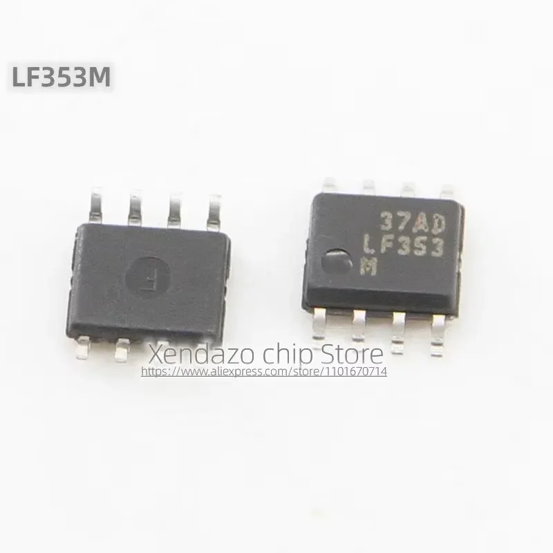 10pcs/lot LF353MX LF353M LF353 SOP-8 package Original genuine Operational amplifier chip