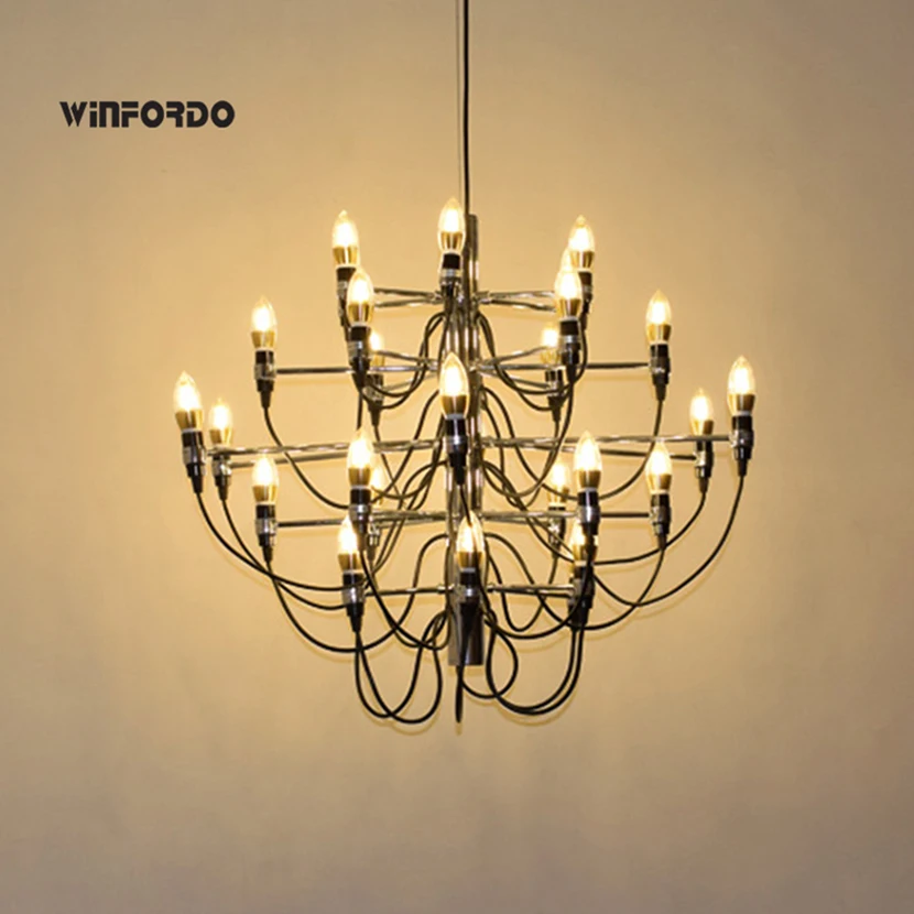 

2024 Stairwell Pendant Lamp Designer Chandelier Light Fixture For Hall Hotel Staircase Winfordo Lighting