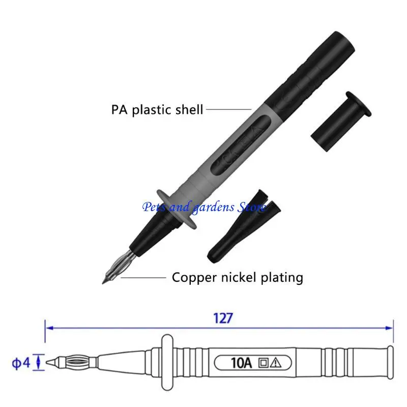 

H051 Testing Leads with Alligators Clip for Electronic Devices Auto Circuit Analysis