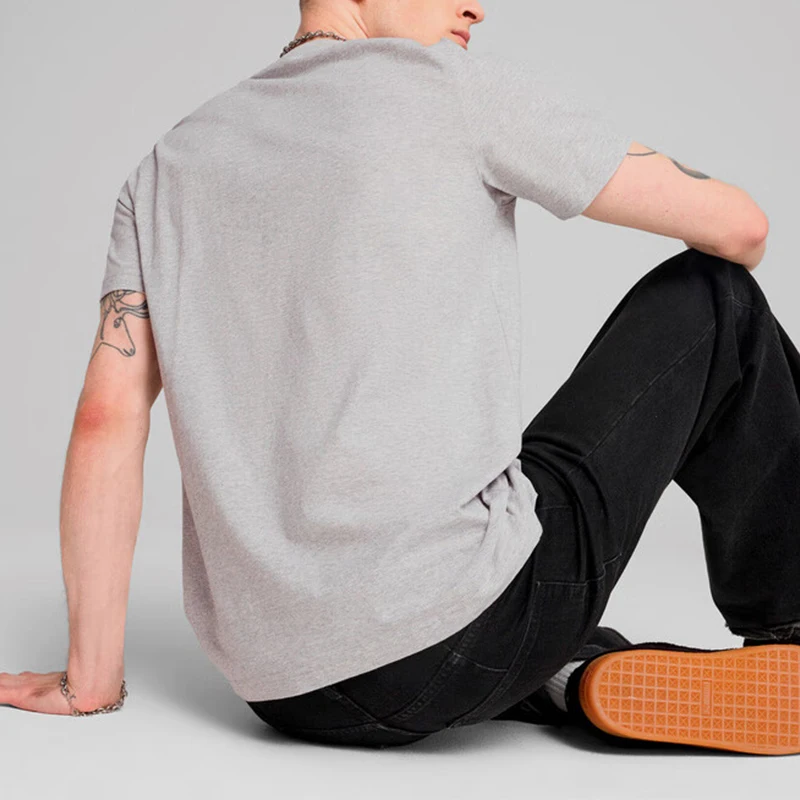 بوما حقيقية 2025 الصيف الرجال المطبوعة عارضة التدريب قصيرة الأكمام 688680-54