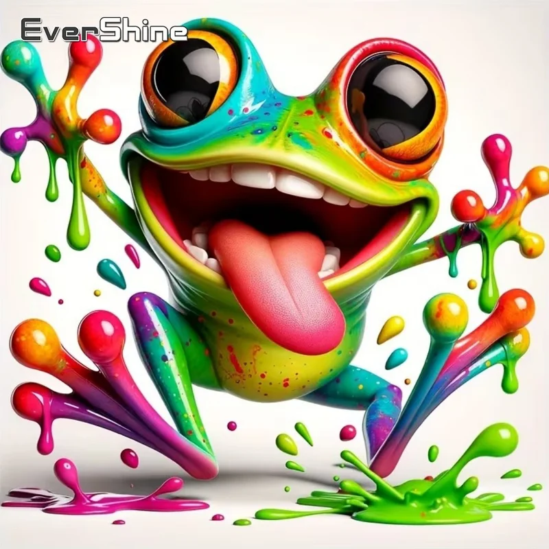 Peinture diamant grenouille 5D