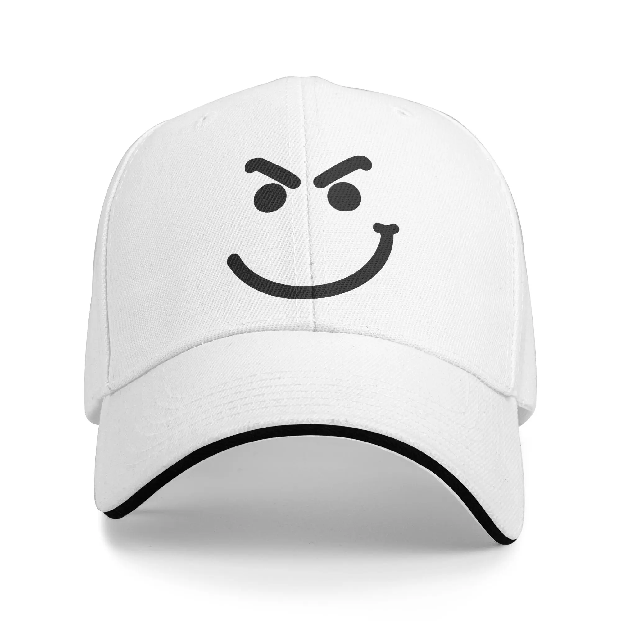 Smiley Face Have a Nice Day Bons Jovis Sandwich Hats  Baseball Caps Snapback Caps  Sun Caps Adjustable Golf Hats Wholesale New