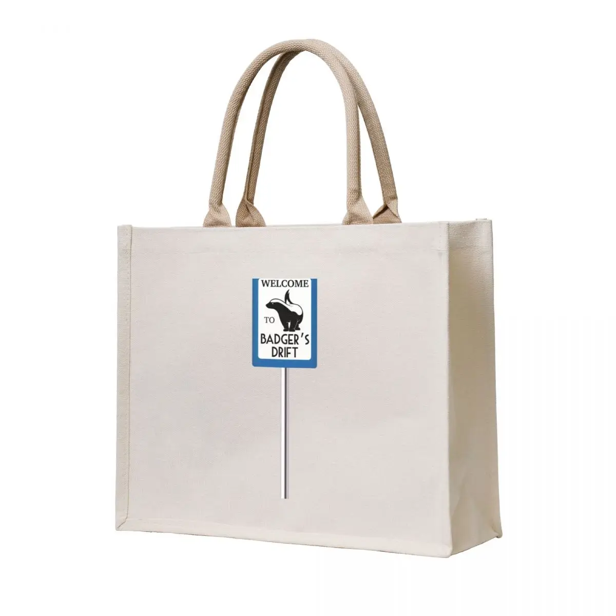 

Blue Welcome to Midsomer Road Sign Tote Bag shopper bag women shopper bags hand bag ladies canvas tote