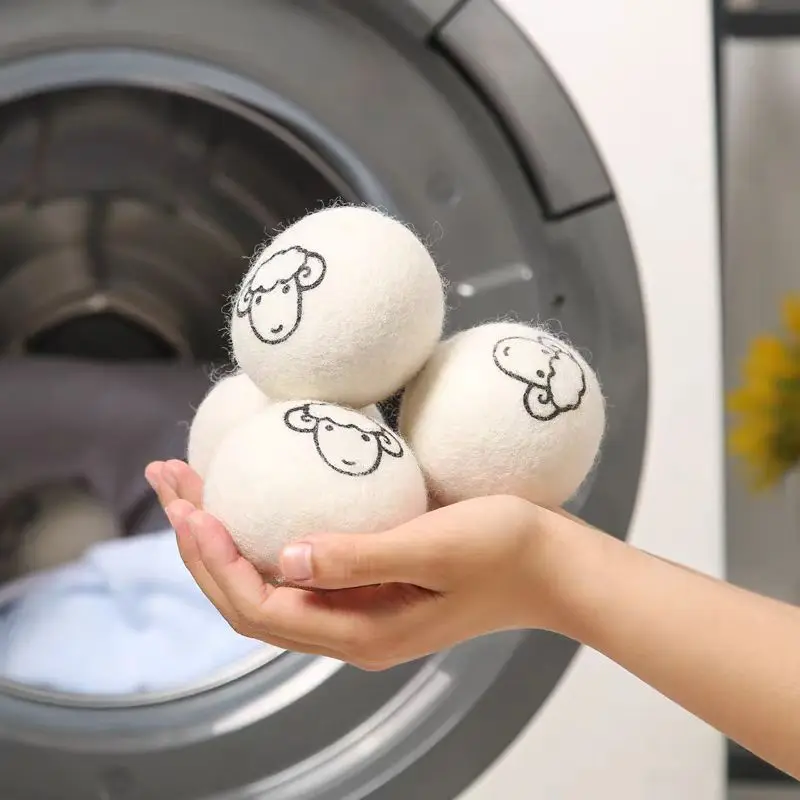 Wool Ball Drying Ball Household Dryer Washing Machine Anti Winding Laundry Ball Anti Wrinkle Clothes Quick Drying