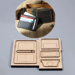 120x90mm cardholder zipper coin bag wallet  leather craft cutting dies knife mold cutter