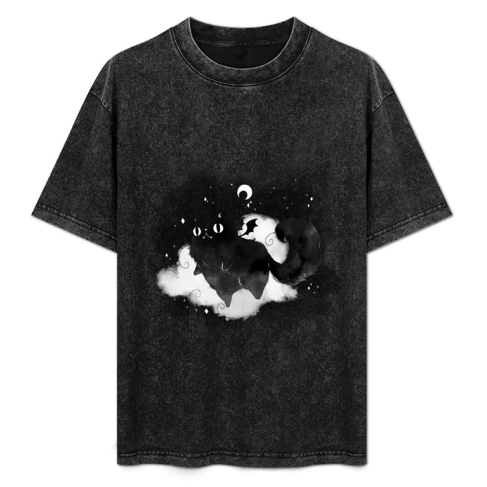 

Vampire Cat T-Shirt plus size tops man clothes shirts graphic tee quick drying mens t shirts