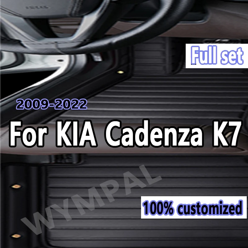 

Роскошные автомобильные коврики на заказ для KIA Cadenza K7 2011 2012 2013 2014 2015 2016 2017, автомобильные ковры, аксессуары для ног