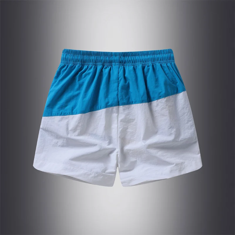 

Qui Dry orts ex Summer Loose Large Size Casual Beach Pants Color Blo Sports Baskeall Tee-Point Pants Youth Faion