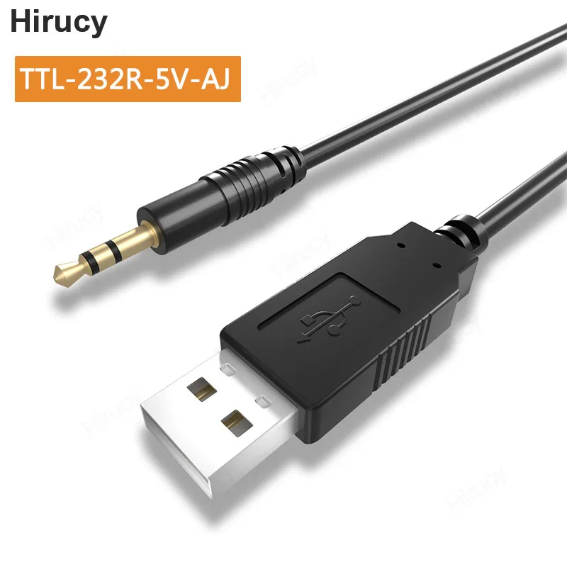 FTDI FT232RL USB Uart TTL 5V, aby wtyk Audio Adapter na kabel do konwertera kompatybilne TTL-232R-5v-AJ