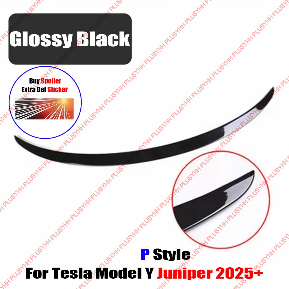 ModelY Juniper 2025 Spoiler Model 3 Highland 2024 Accessoires Achterspoilers Vleugels voor Tesla 3/Y 2017-2023 Auto exterieur Onderdelen HOT