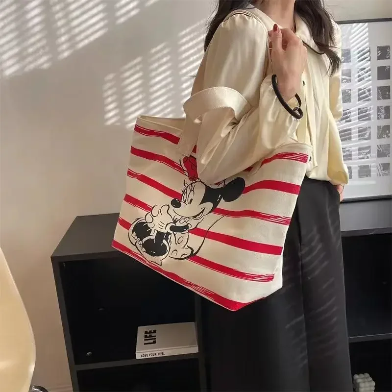 NEW Snoopy Kawaii Cute Cartoon Large Capacity Canvas Bag for Female Students to Hold Books and Commute Prenatal Checkup Tote Bag