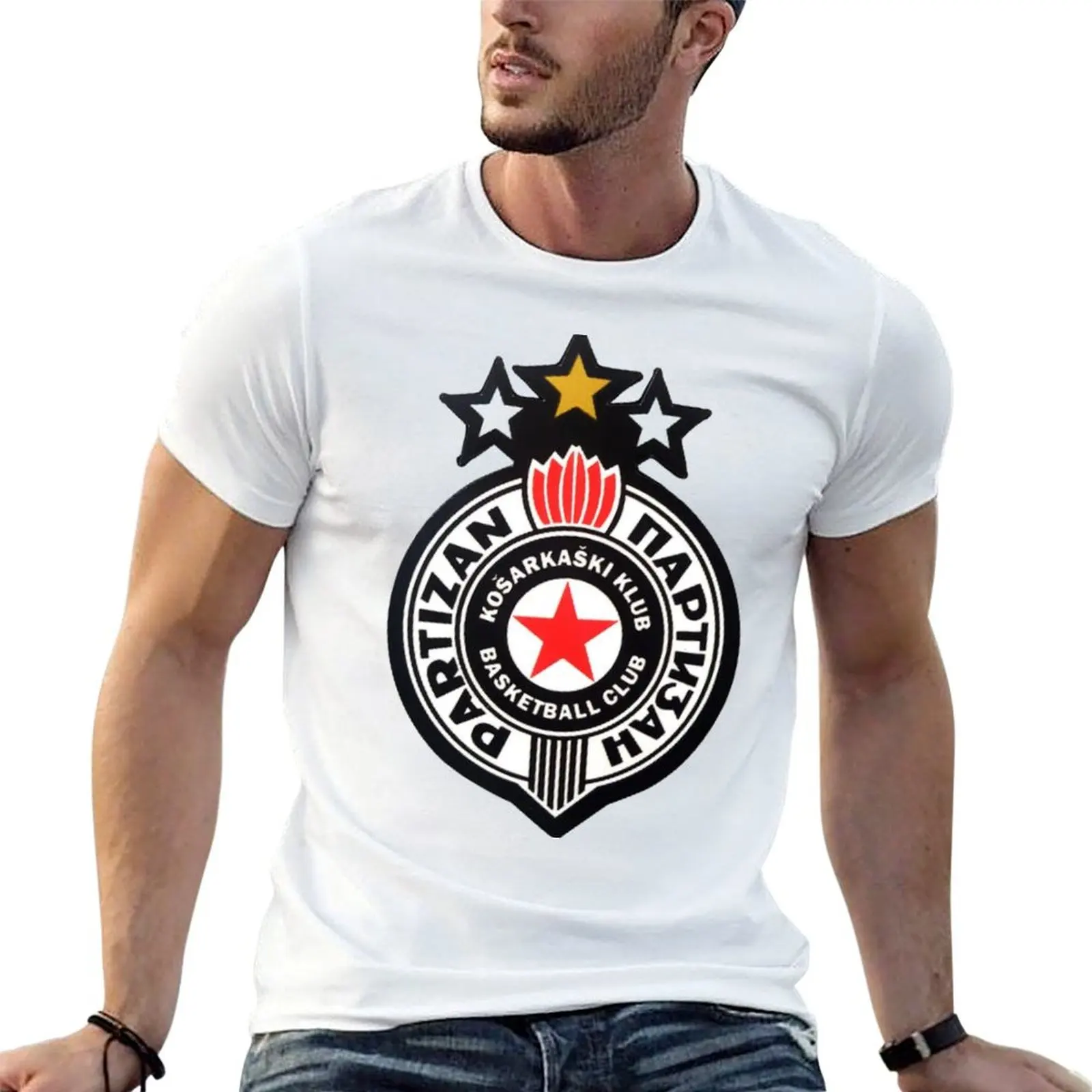 

for - man - t PARTIZAN shirts for BELGRADE KK t T-Shirt shirts anime Club men PARTIZAN PARTIZAN man Basketball
