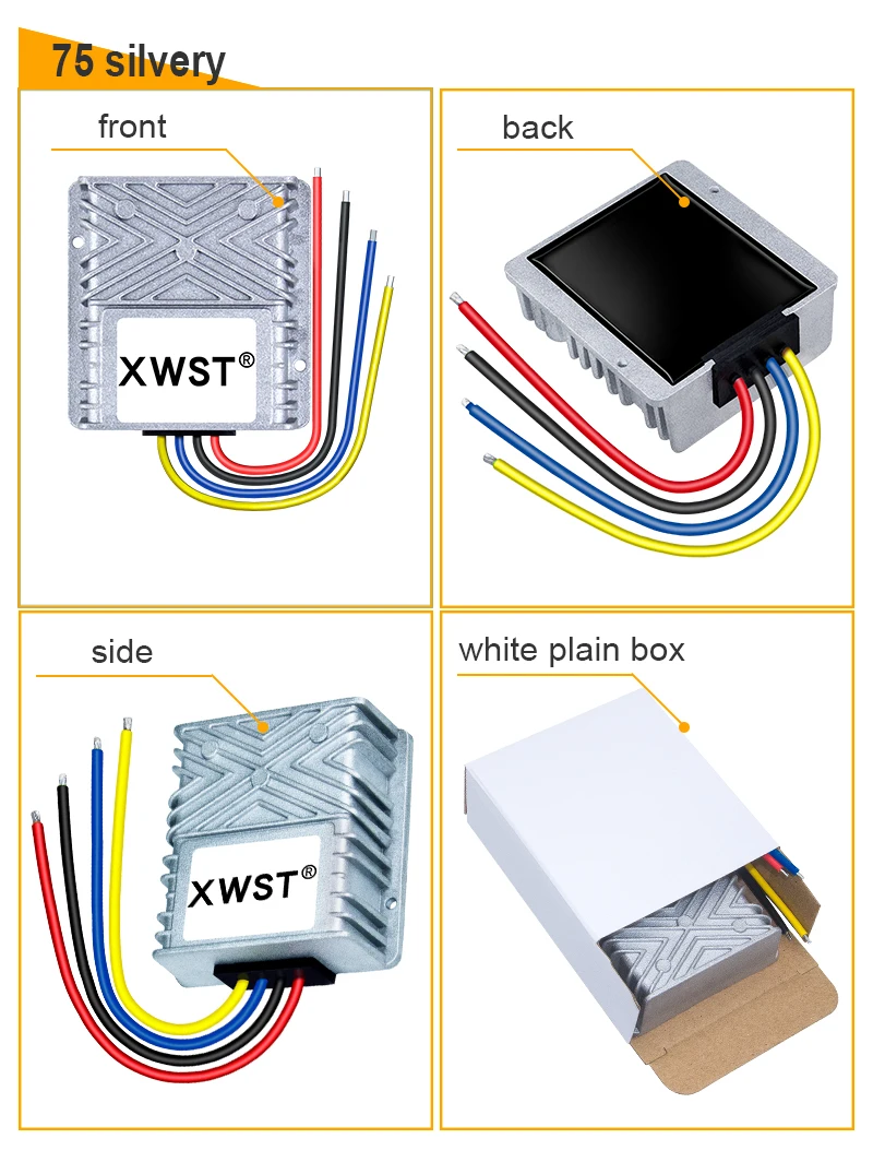 XWST DC DC Konstantstrom-Batterieladegerät 9-35 V 12 V 24 V bis 12,6 V 14,5 V 5 A 8 A 12 A 15 A 22 A Lithium-Blei-Säure mit Wasserdicht – Detail 7